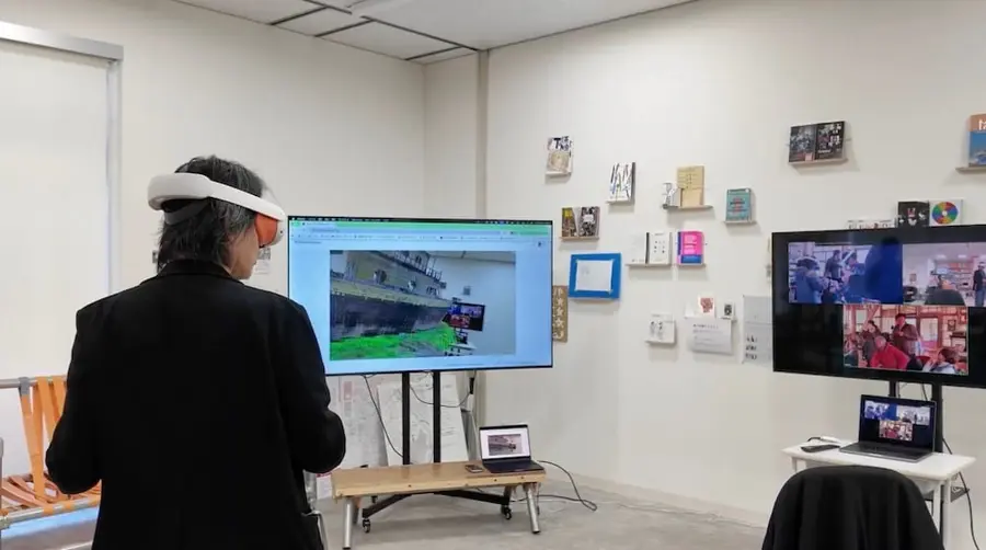 「射手座造船所」アーカイブプロジェクト　VR体験会　藝大部屋