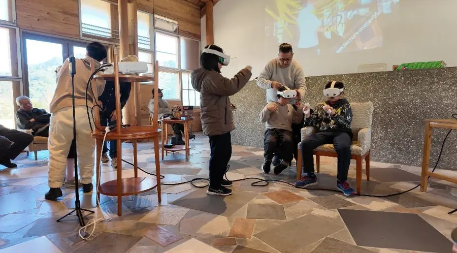 「射手座造船所」アーカイブプロジェクト　VR体験会　ゼロ・ウェイストセンター