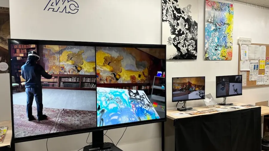 KATSUHIKO HIBINO VR painting with Odilon Redon 成果報告会