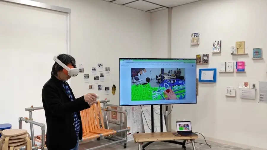 「射手座造船所」アーカイブプロジェクト VR体験会 藝大部屋